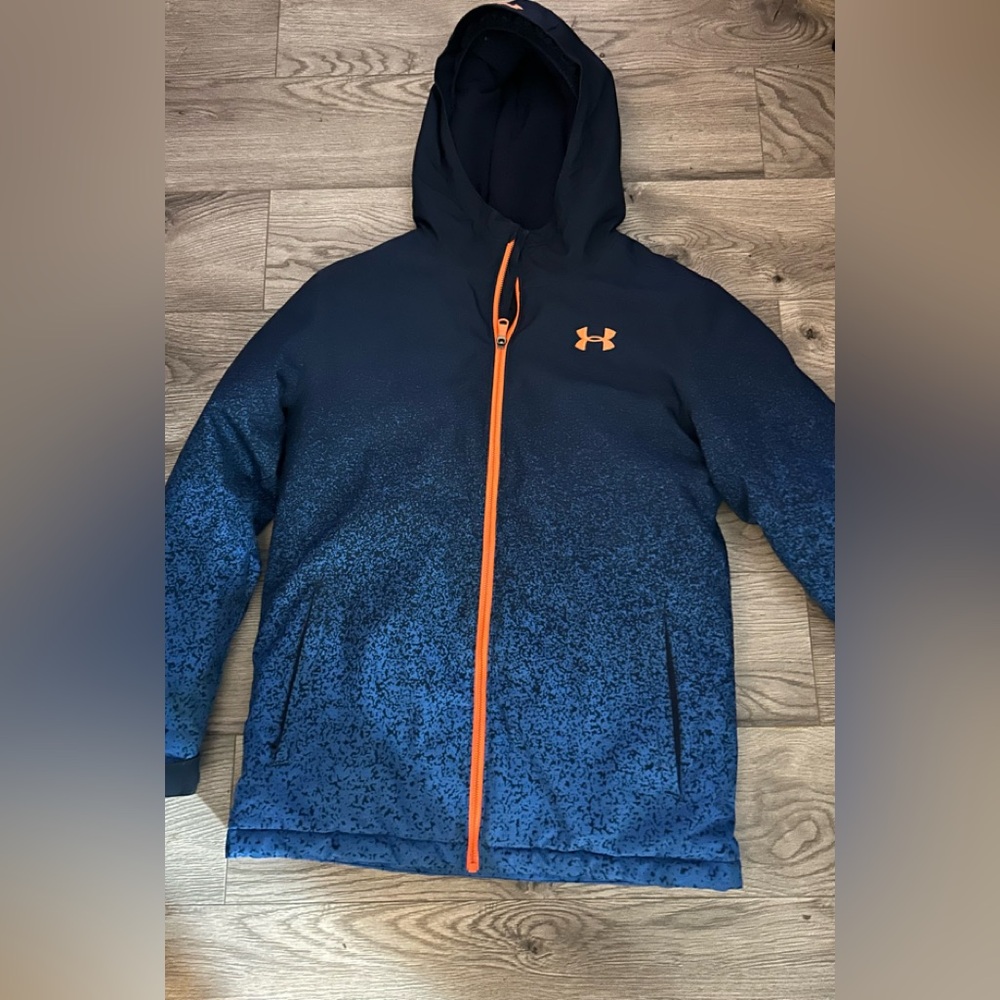 Boys size large relaxed fit Under Armour Winter jacket